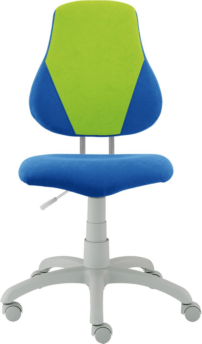 Alba Rostoucí židle Fuxo V-Line - jasně zelená / tmavě modrá - obrázek 1