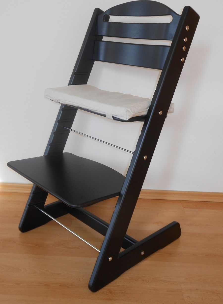 Rostoucí židle Jitro Baby černá - obrázek 1