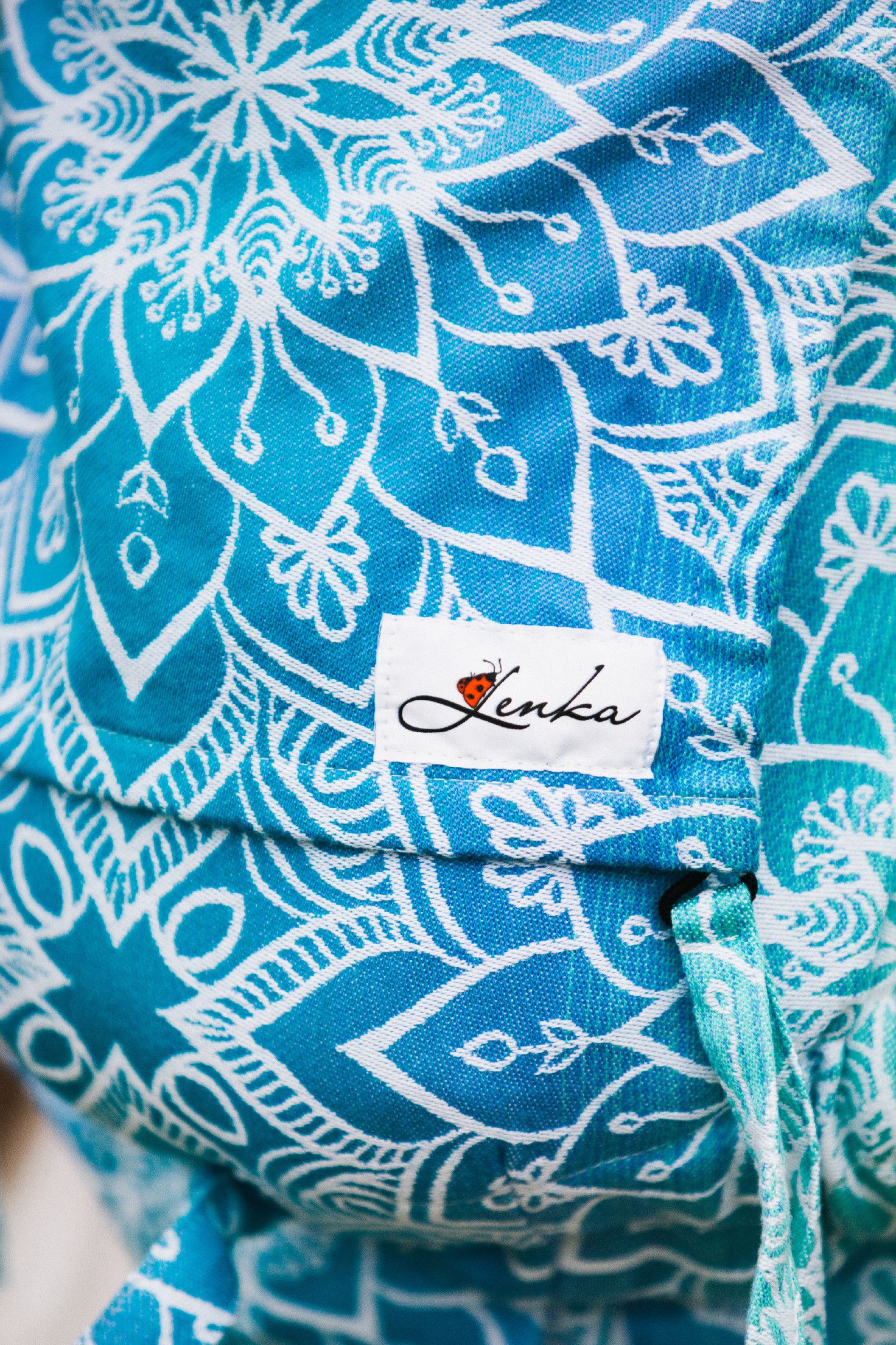 Be Lenka Nosítko Lenka 4ever - Mandala - modrá Ramenní popruhy: Klasické bez možnosti kríženia - obrázek 5