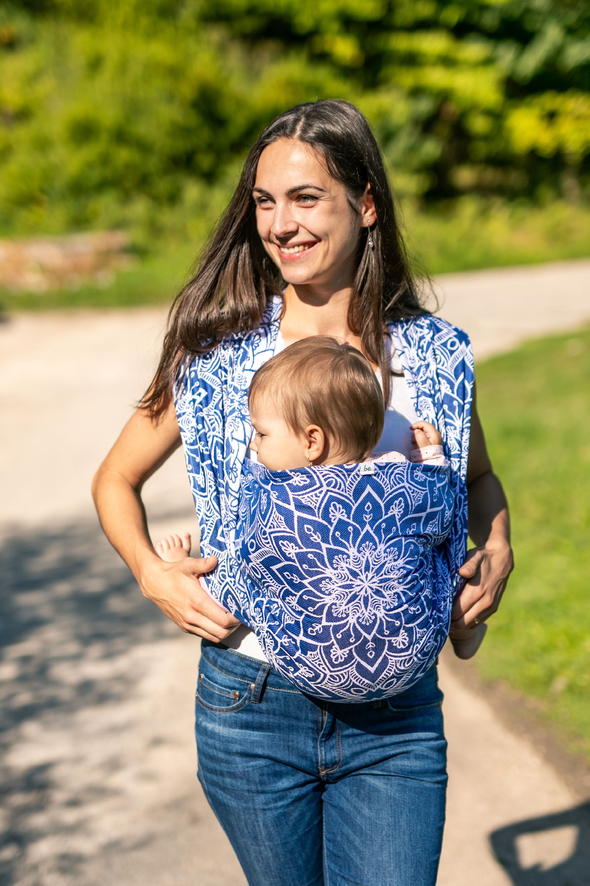 Be Lenka Šátek Lenka Mandala - kráľovská modrá Velikost: 4,6 m - obrázek 1