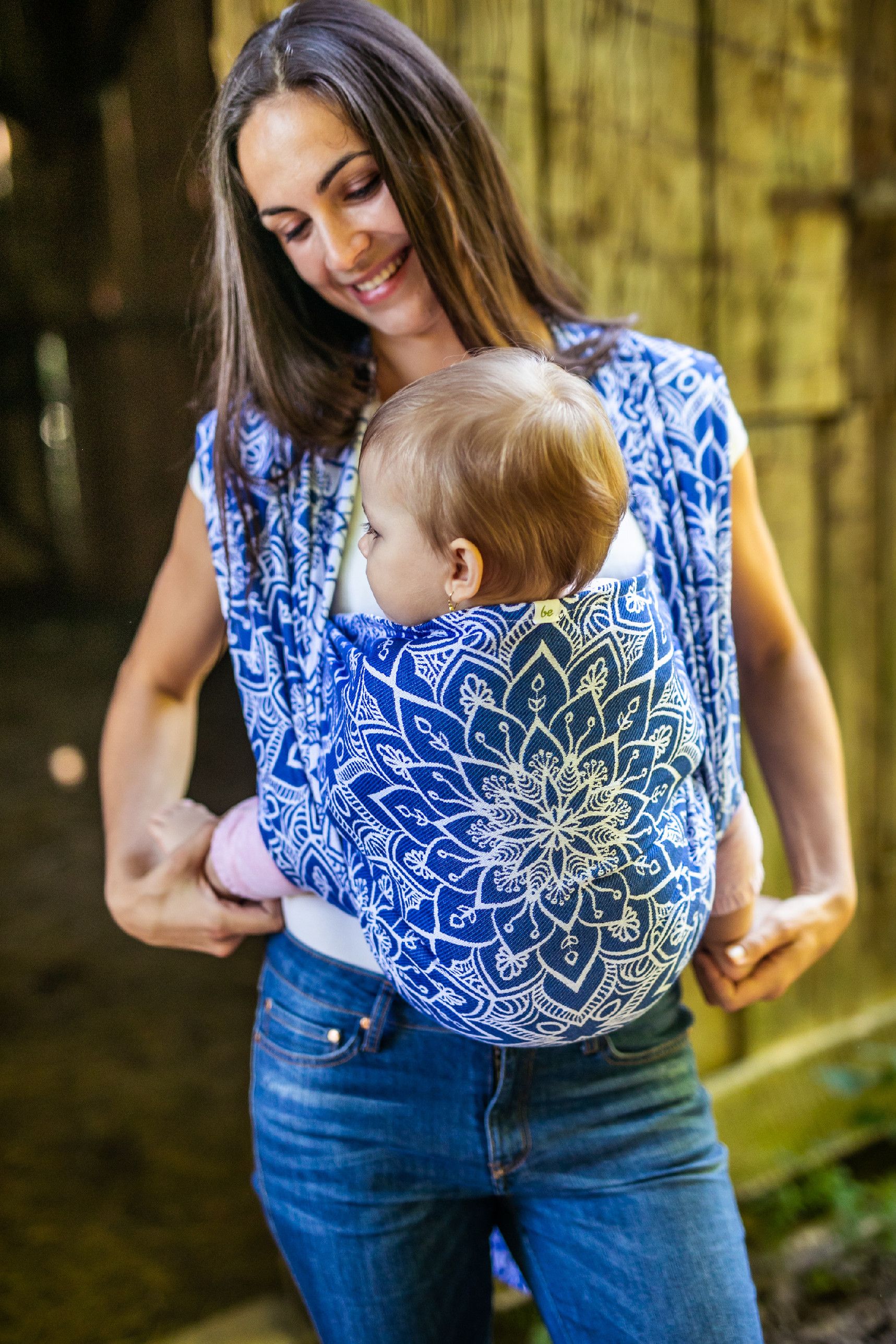 Be Lenka Šátek Lenka Mandala - kráľovská modrá Velikost: 4,6 m - obrázek 3