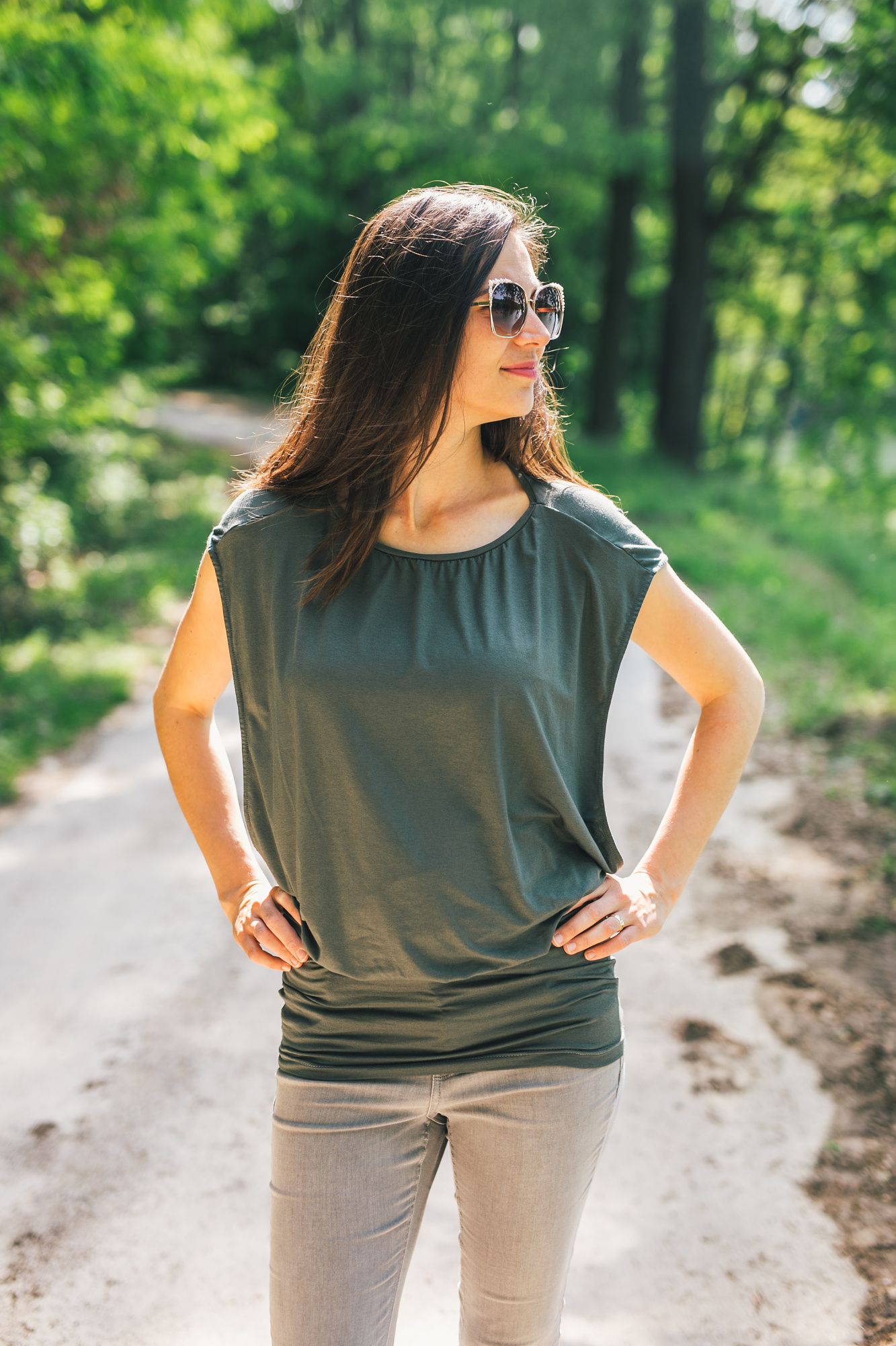 Be Lenka Kojošaty Ema 2v1 - Dark Green Velikost: XL - obrázek 6