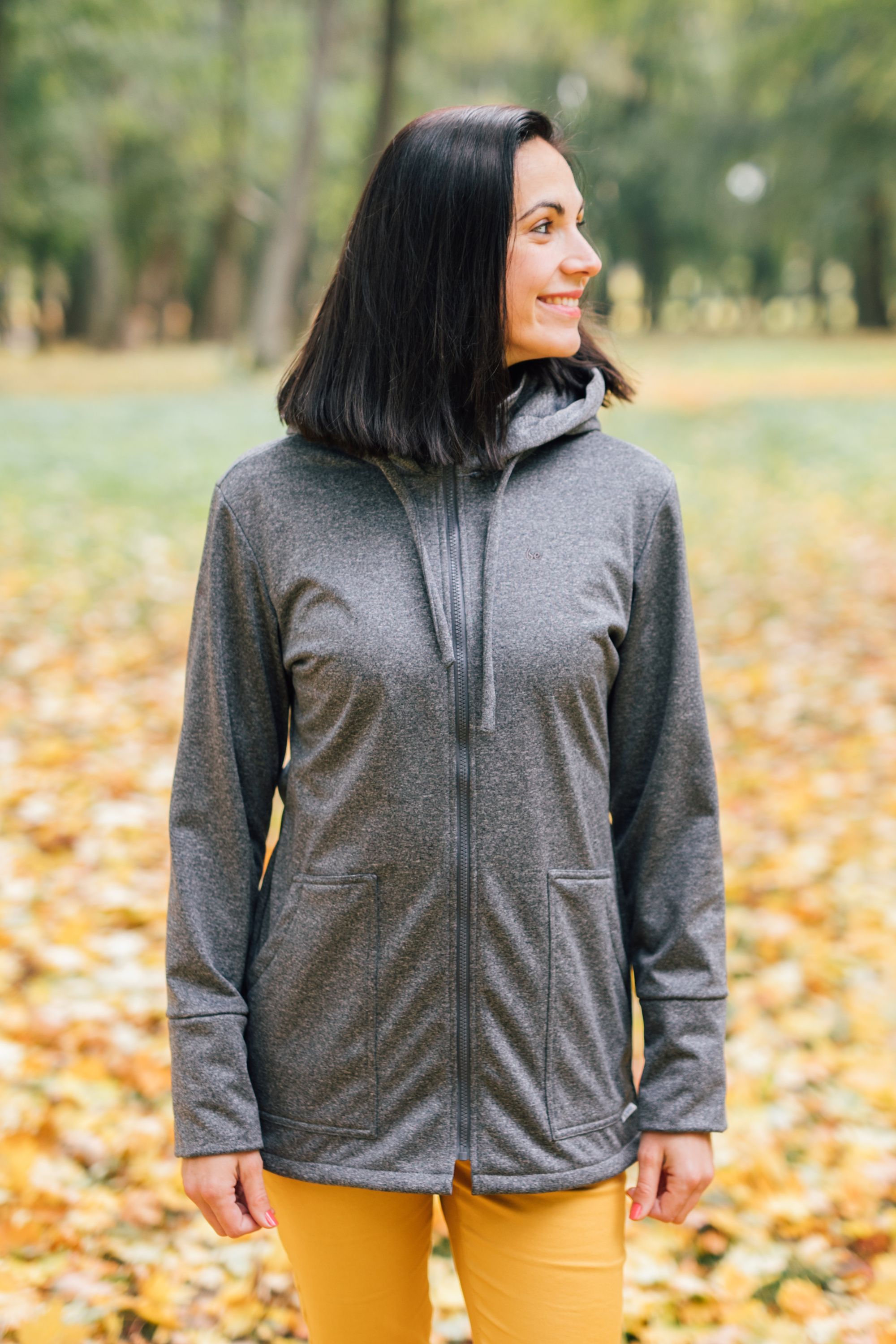 Softshellová bunda Be Lenka - Pebble Grey Provedení: Nosící bunda se softshellovou vsádkou 2 v 1, Velikost: L - obrázek 4