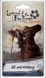 Fantasy Flight Games Legend of the Five Rings: The Card Game - All and Nothing - obrázek 1