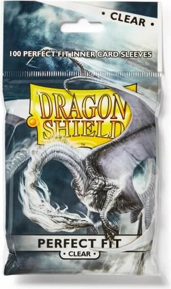 Dragon Shield Obaly na karty Dragon Shield - Perfect Fit Clear/Clear - 100ks - obrázek 1