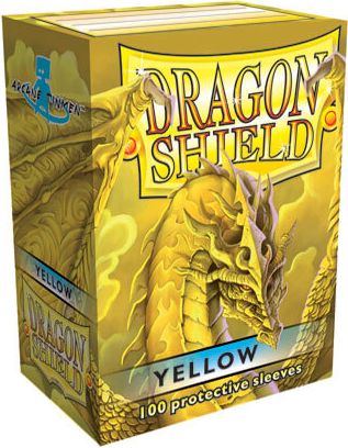 Dragon Shield Obaly na karty Dragon Shield Protector - Yellow - 100ks - obrázek 1