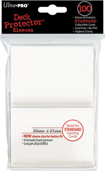 UltraPro Obaly na karty Ultra Pro New "White" 2x50ks - obrázek 1