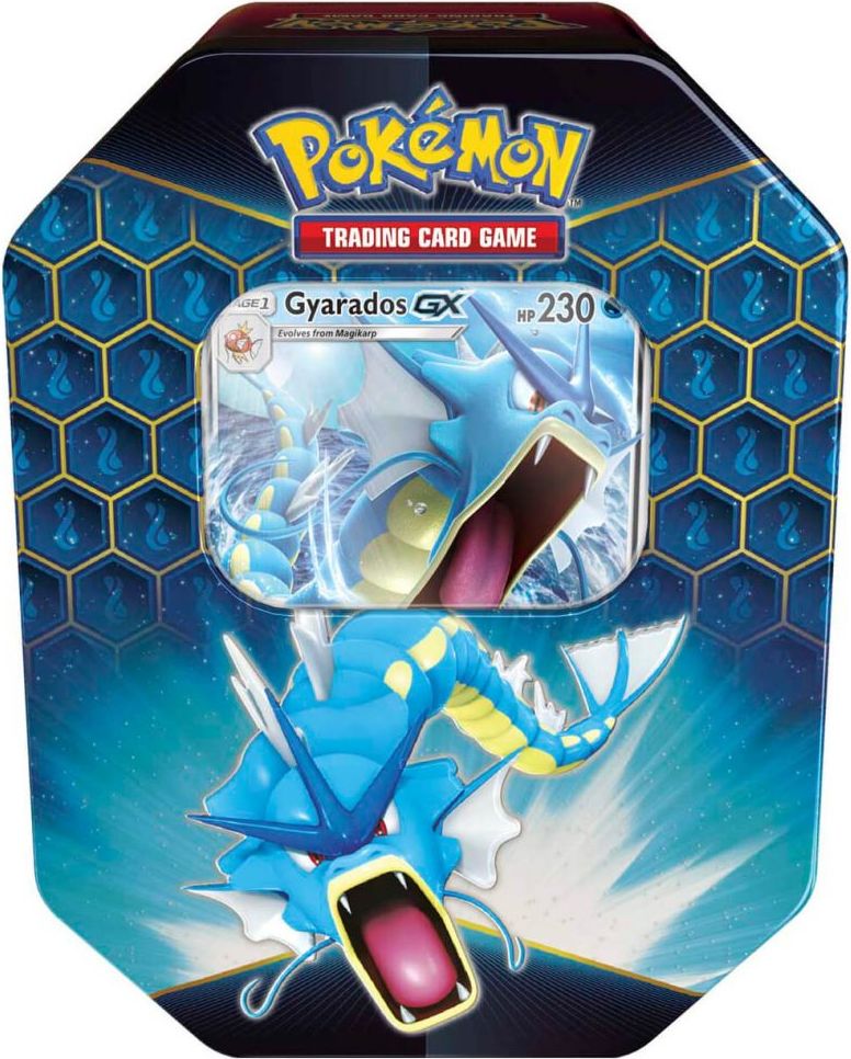 Nintendo Pokémon Hidden Fates Tin Gyarados-GX - obrázek 1