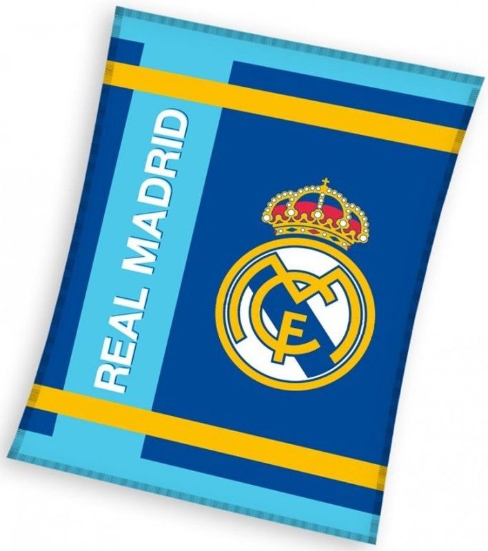 Carbotex · Deka coral fleece FC Real Madrid - Blue Stripes - 130 x 160 cm - obrázek 1