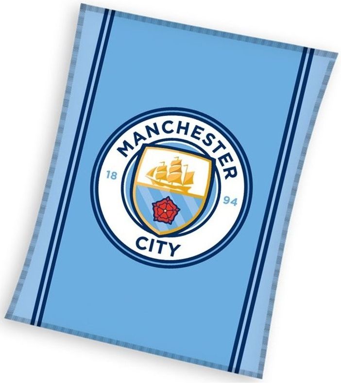 Carbotex · Deka fleece FC Manchester City - 110 x 140 cm - obrázek 1
