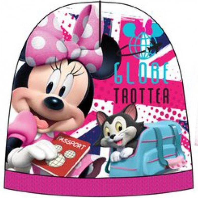 SunCity · Dívčí teplá čepice Minnie Mouse - Disney - růžová 52 - obrázek 1