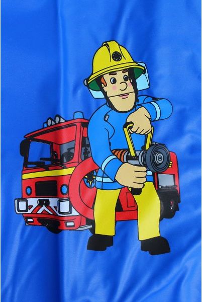 Setino · Dětská / chlapecká pláštěnka Požárník Sam - Hasič Sam - Fireman Sam - modrá EU 128 - obrázek 4