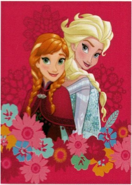 Setino · Dětská flísová deka Ledové království - Frozen - Anna a Elsa - 100 x 140 cm - obrázek 1