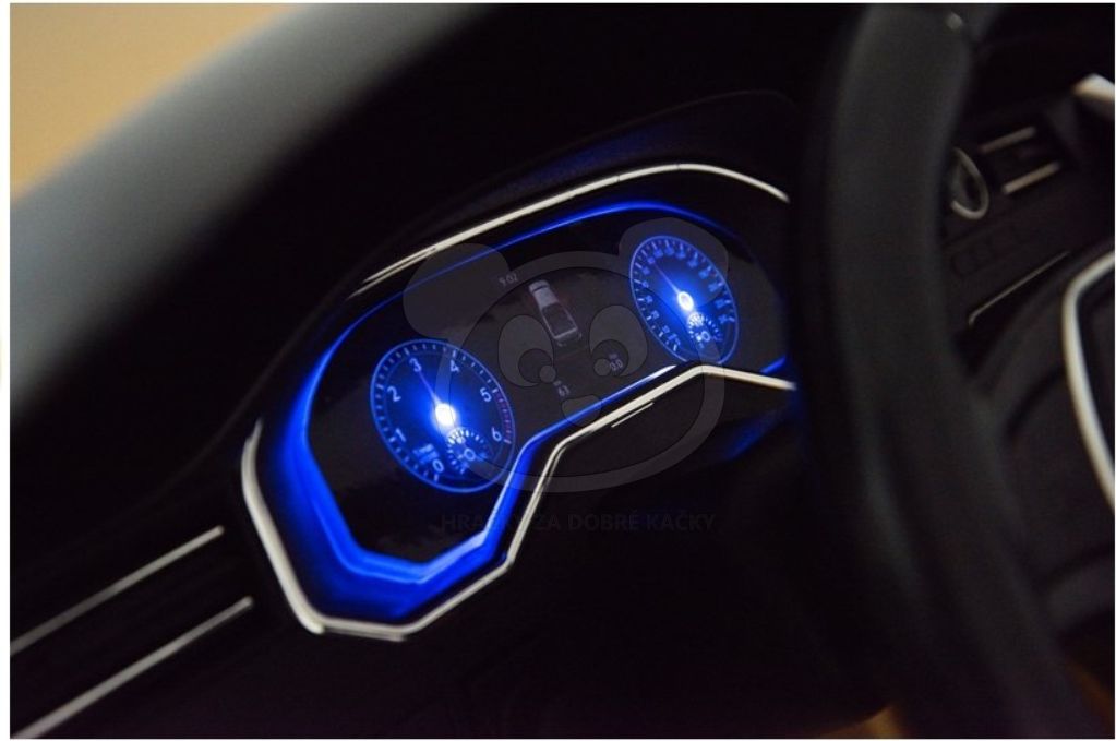 Dětské elektrické autíčko Volkswagen Arteon - bílé - obrázek 16
