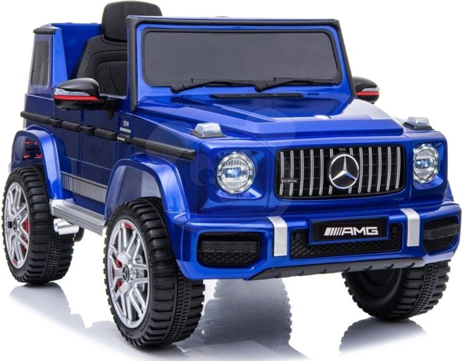 Dětské elektrické autíčko Mercedes G63 AMG - bílé - obrázek 11