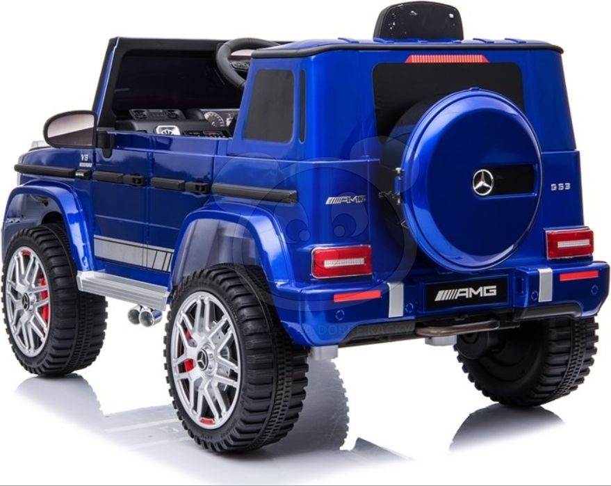 Dětské elektrické autíčko Mercedes G63 AMG - bílé - obrázek 12