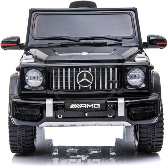 Dětské elektrické autíčko Mercedes G63 AMG - stříbrné lakované - obrázek 4