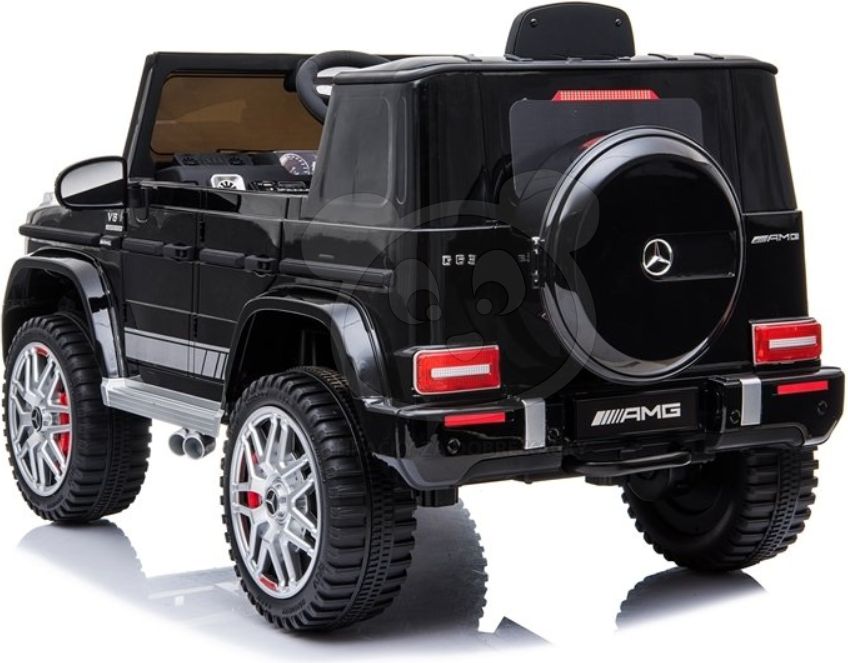 Dětské elektrické autíčko Mercedes G63 AMG - stříbrné lakované - obrázek 5