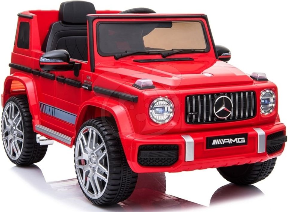 Dětské elektrické autíčko Mercedes G63 AMG - stříbrné lakované - obrázek 10