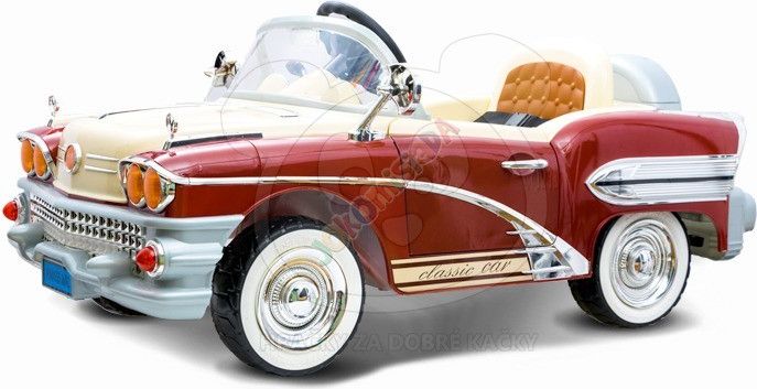 Dětský elektrický americký Cadillac - modrý - obrázek 14