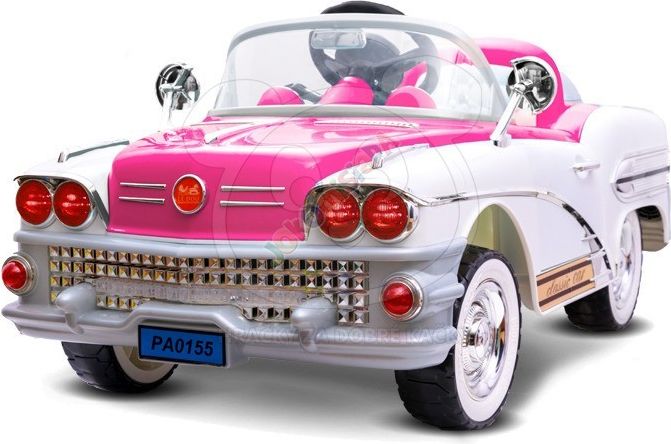Dětský elektrický americký Cadillac - modrý - obrázek 4