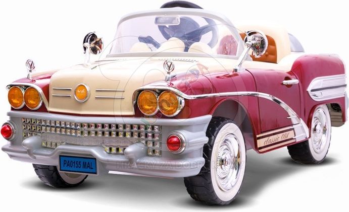 Dětský elektrický americký Cadillac - modrý - obrázek 5