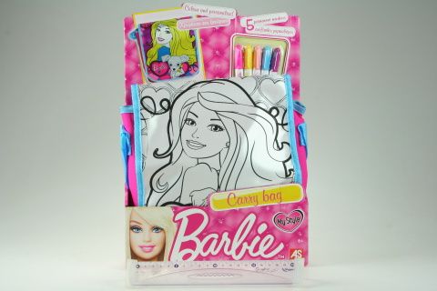 Taška Barbie vybarvovací - obrázek 1
