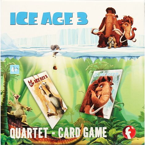 Kvarteto - karetní hra ICE AGE 3 - obrázek 2