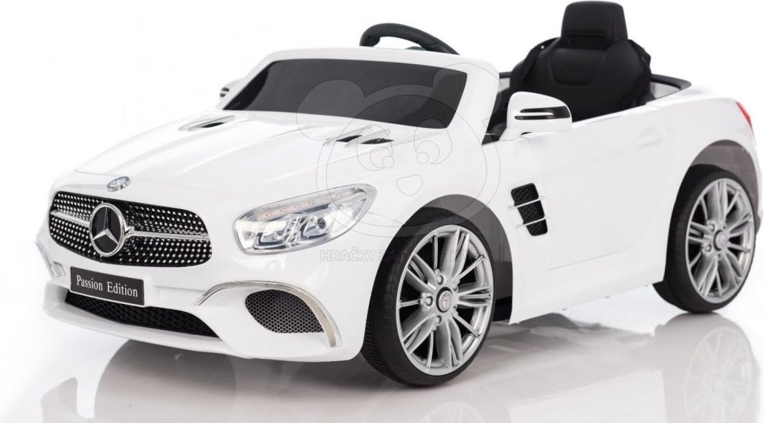 Elektrické autíčko Mercedes SL400 - bílé - obrázek 2