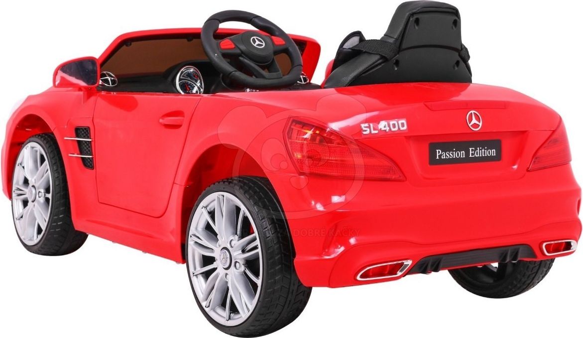 Elektrické autíčko Mercedes SL400 - bílé - obrázek 21