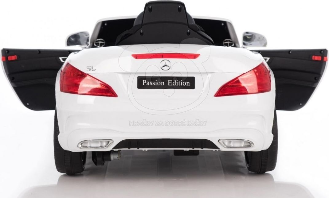 Elektrické autíčko Mercedes SL400 - bílé - obrázek 4