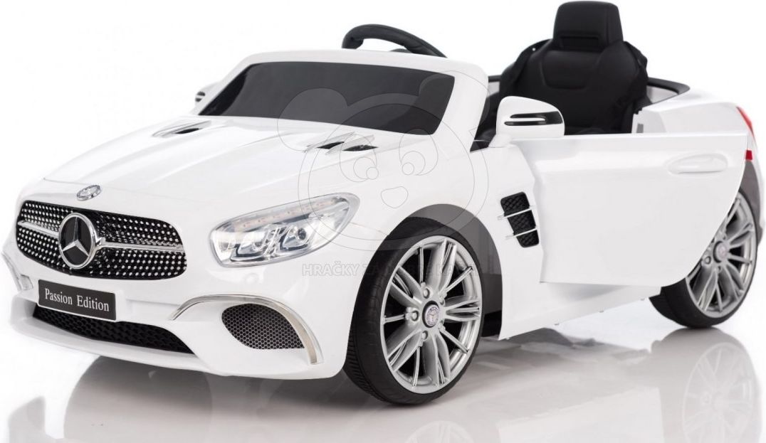 Elektrické autíčko Mercedes SL400 - bílé - obrázek 5