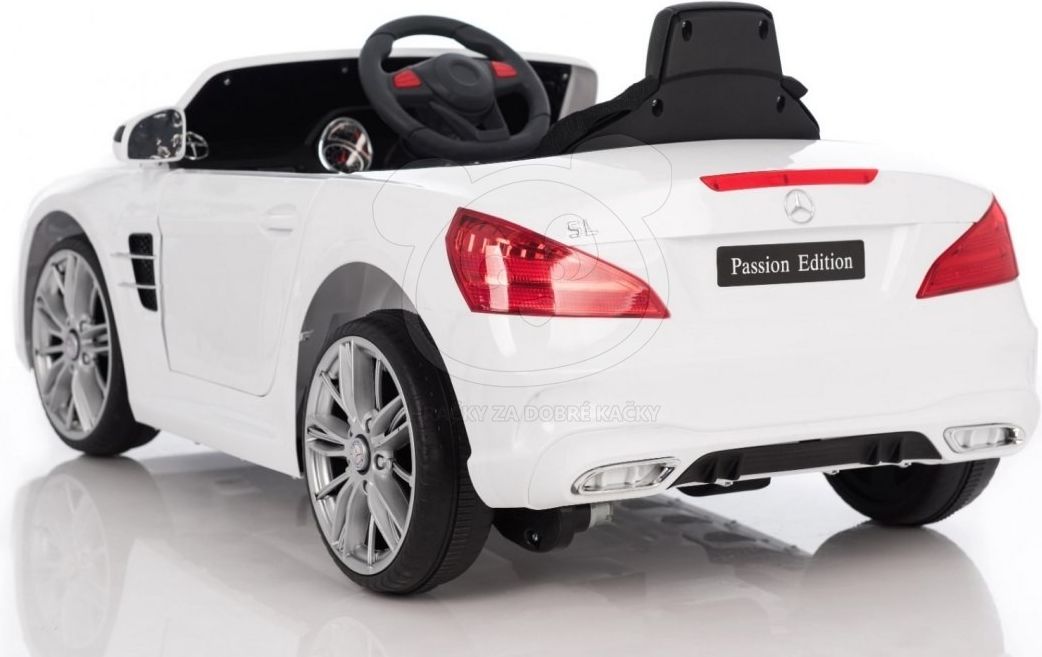 Elektrické autíčko Mercedes SL400 - bílé - obrázek 7