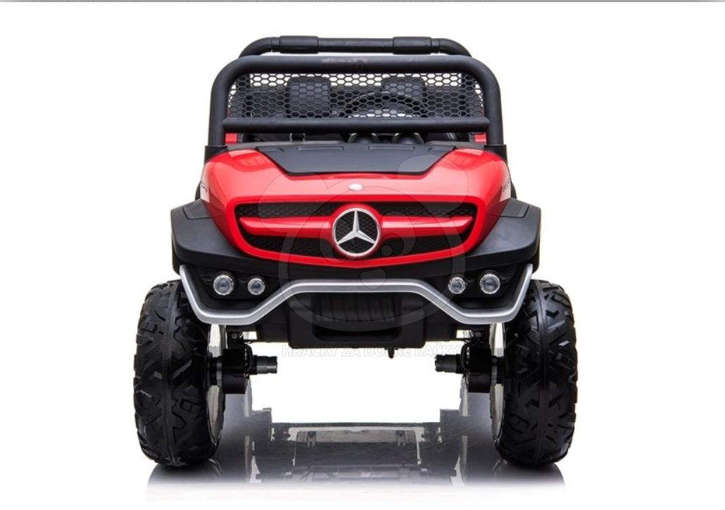 Elektrické autíčko Mercedes Unimog - maskáčové - obrázek 4
