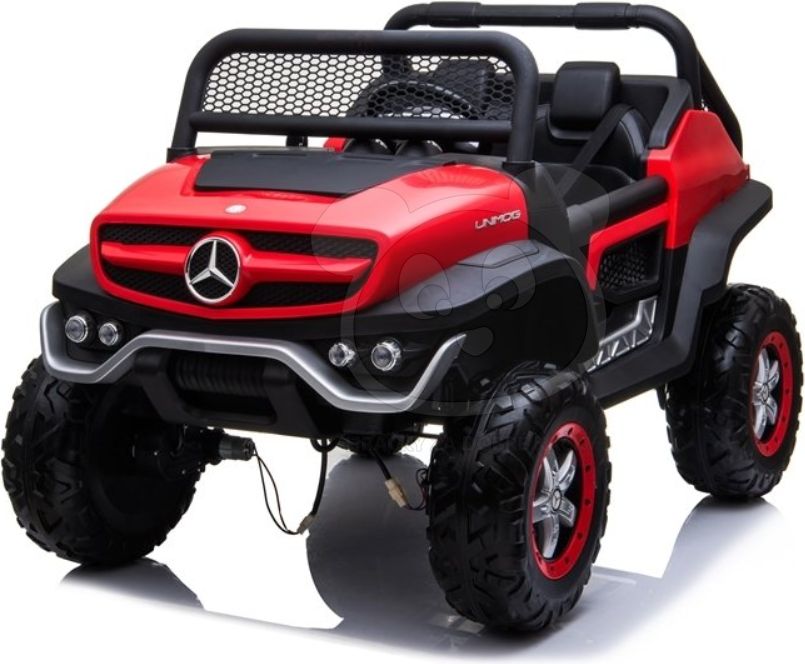 Elektrické autíčko Mercedes Unimog - maskáčové - obrázek 5