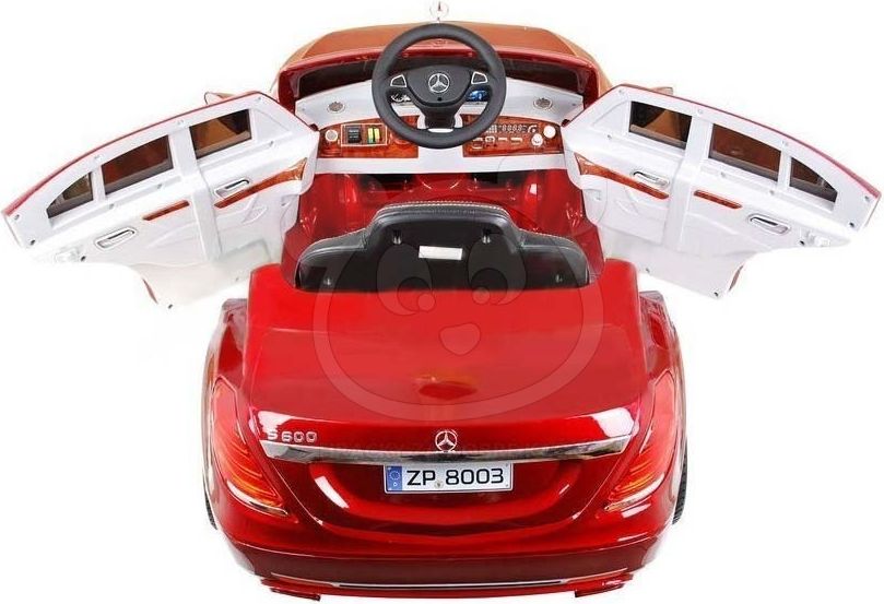 Elektrické autíčko Mercedes-Benz S600 Lakované - černé - obrázek 4