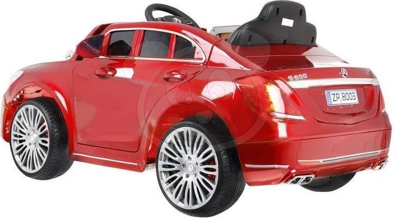 Elektrické autíčko Mercedes-Benz S600 Lakované - černé - obrázek 5