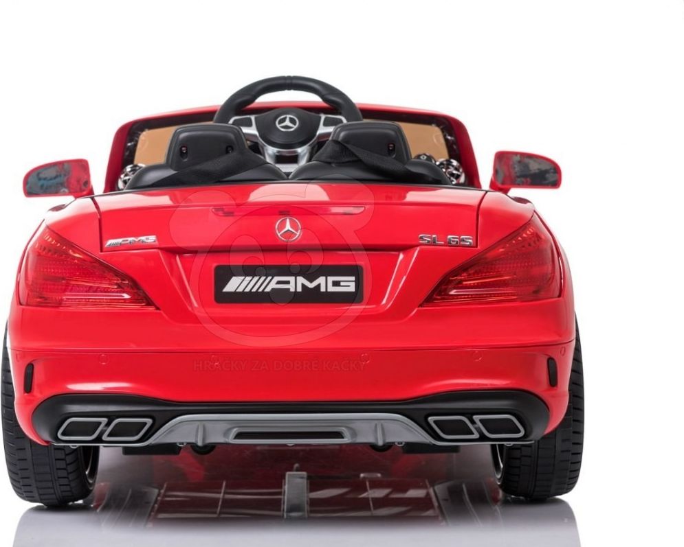 Elektrické autíčko Mercedes-Benz SL65 AMG - červené - obrázek 3