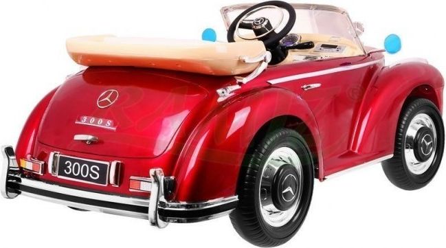 Elektrické autíčko Mercedes Benz 300S, 2,4GHz, EVA kola a FM rádio - modré - obrázek 5