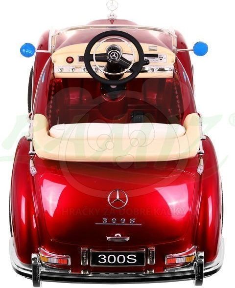 Elektrické autíčko Mercedes Benz 300S, 2,4GHz, EVA kola a FM rádio - modré - obrázek 8