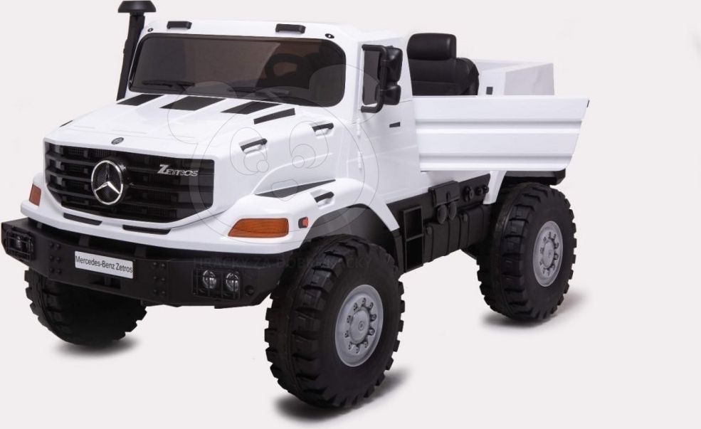 Elektrické autíčko Mercedes-Benz Zetros - červené - obrázek 2