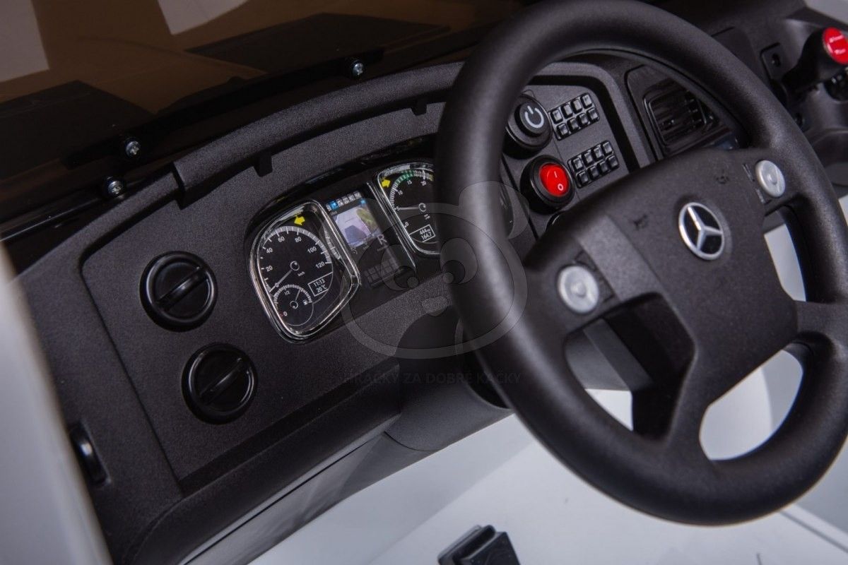 Elektrické autíčko Mercedes-Benz Zetros - červené - obrázek 16