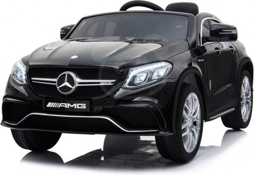 Elektrické autíčko Mercedes Benz GLE63 AMG - lakované černé - obrázek 21