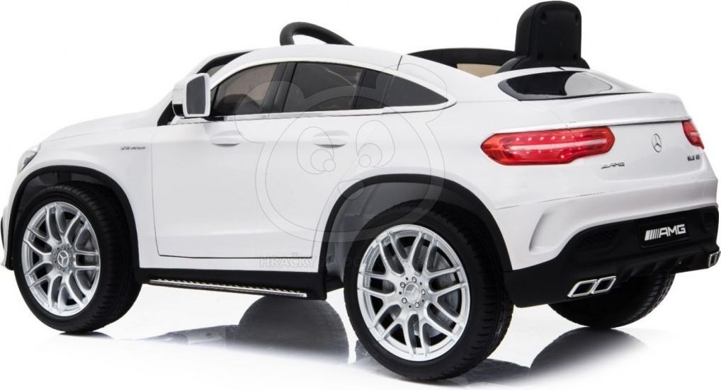 Elektrické autíčko Mercedes Benz GLE63 AMG - lakované černé - obrázek 4