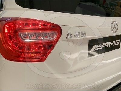 Elektrické autíčko Mercedes-Benz A45 AMG - červený - obrázek 11