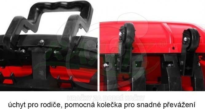 Elektrické autíčko Mercedes-Benz A45 AMG - červený - obrázek 13