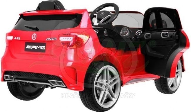 Elektrické autíčko Mercedes-Benz A45 AMG - bílý - obrázek 8
