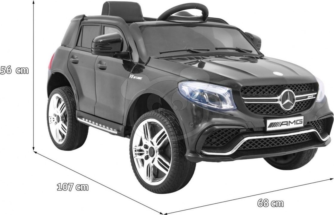 Elektrické autíčko Mercedes AMG GLE 63 - červené - obrázek 14