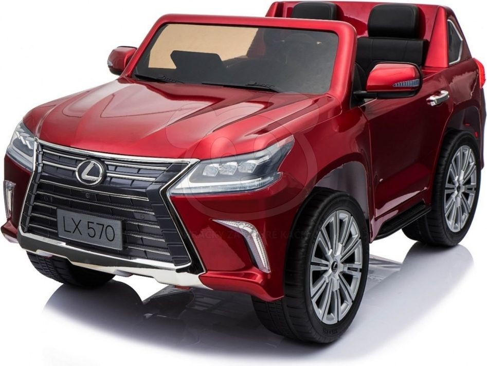 Elektrické autíčko Lexus LX570 - lakované modré - obrázek 21