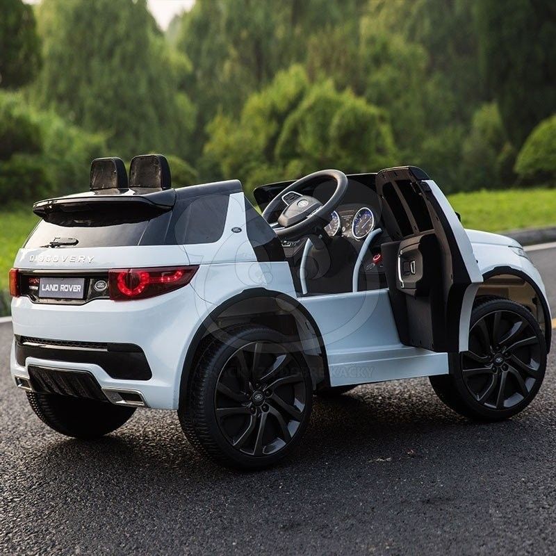 Elektrické autíčko Land Rover Discovery - bílé - obrázek 16
